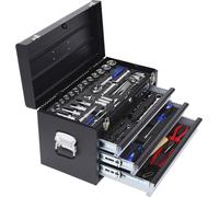 KS Tools Jeu d'outils universel 1/4"+1/2" CHROMEplus, 99 pièces
