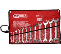 KS TOOLS® Doppelmaulschlüssel-Satz 12-teilig