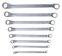 KS TOOLS Juego de llaves de estrella dobles, acodadas 8 pzs 517.0248