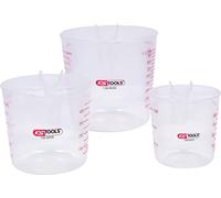 KS TOOLS Juego de recipientes graduados, 3 pzs. 150.9205