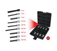 KS TOOLS 1/2" Jeu de douilles pour vis à tête cylindrique 9 pces 911.4535