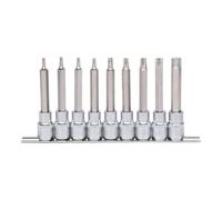 KS Tools KS Tools 1/2" Jeu de douilles tournevis TX CHROMEplus, longues, 9 pcs. T20-T60 Quantité:1