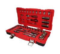 KS TOOLS 1/4"+1/2" CHROMEplus Jeu de clés à douilles 68 pces 958.0668