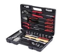 KS Tools KS Tools 1/4"+1/2" Coffre à outils, 50 pcs. Quantité:1