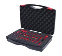 KS Tools Jeu de douilles 117.1877 1/4" isolées, 22 pièces