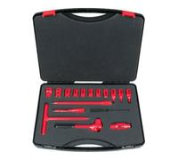KS Tools KS Tools 3/8" Coffret de douilles isolées, 16 pcs. Quantité:1