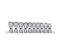 KS Tools KS Tools 3/8" Jeu de douilles 6 pans articulées, longues, 10 pcs. 10-19 mm Quantité:1