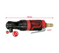 KS TOOLS 3/8" SlimPOWER mini-cliquet de commutation à air comprimé 34Nm 515.5510
