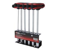KS Tools KS Tools CHROMEplus T-Handle nut Driver Set, 6 pièces, 6-14mm Quantité:1