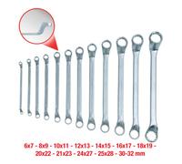 KS Tools KS Tools Clés polygonales contre-coudées, 6-32 mm Quantité:1