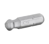 KS Tools Embout 911.7837 1/4" six pans creux 25 mm tête sphérique 3,5 mm