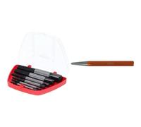 Ks Tools Ks tools ensemble d'extracteurs de vis 6 pièces m3-m18 150.1330 & 162.0361 Pointeau corps octogonal Diamètre 4 mm