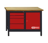 KS Tools KS Tools Etabli d'atelier 1 porte+4 tiroirs 840x1200x500mm Quantité:1