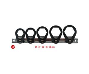 KS Tools KS Tools Jeu de clés à douille mâle 3/8", extra plates, 5 pcs. Quantité:1