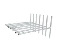 KS Tools - Jeu de clés à douilles à poignée en T 517.1180, 7 pièces 8-14 mm Acier chrome-vanadium