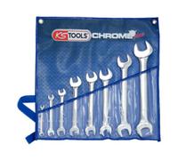 KS TOOLS CHROMEplus Jeu de clés à fourche double 8 pces 518.3200
