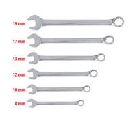 KS Tools KS Tools Jeu de clés mixtes coudées EDELSTAHL, 6 pcs. Quantité:1