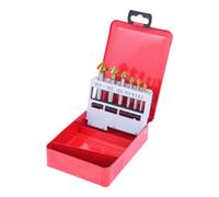 KS Tools KS Tools Jeu de forets aléseurs HSS TiN 90°, en box métal 6 pcs. Quantité:1