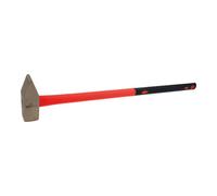 KS Tools BRONZEplus Marteau à frapper 5000 g, avec manche en fibre de verre