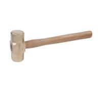 KS Tools BRONZEplus Marteau de mineur 2500 g, avec manche en hickory