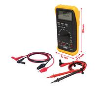 KS Tools KS Tools Multimètre numérique avec piges de contrôle et pinces croco Quantité:1