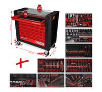 KS Tools KS Tools Performanceplus Jeu de servantes d'atelier P25 avec 564 outils pour 8 tiroirs Quantité:1
