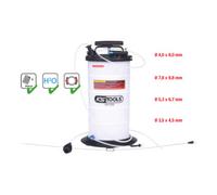 KS Tools KS Tools Pompe d'aspiration par vide 9,5 l avec 4 sondes Quantité:1