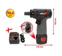 KS Tools KS Tools Ponceuse sur batterie, 22.000 Tr/min 10,8V, avec 2 batteries et chargeur Quantité:1