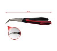 KS Tools KS Tools SlimPOWER Pince à becs plats, coudée, 210 mm Quantité:1