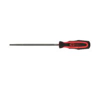 KS Tools Lime ronde 157.0204 forme F demi-douce 150 mm