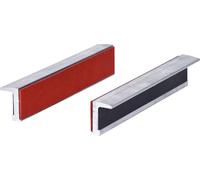 KS TOOLS Mâchoires de protection en aluminium pour étau, garniture en caoutchouc, 160mm ( 914.0093 )
