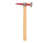 KS Tools – Marteau à débosseler 140.2137 – panne pointue et tête ronde plate en acier poli