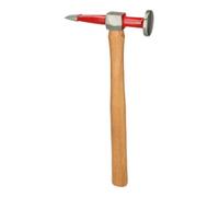 KS Tools 140.2136 Marteau débosseler panne droite tête ronde plate en acier polie