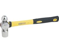 KS Tools Marteau de serrurier en INOX avec manche en fibre de verre, 910g - 964.2105