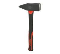 KS Tools Marteau d'ingénieur de KS Tools avec manche en fibre de verre, 2000g Quantité:1