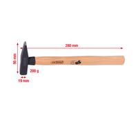 KS Tools Marteau rivoir manche Hickory, 200 g Quantité:1