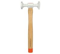KS Tools Marteau standard en aluminium pour carrosserie tête bombée, ronde/carrée