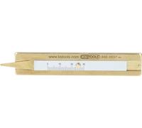 KS TOOLS Mesureur de profondeur de bande de roulement 0-30 mm 300.0537