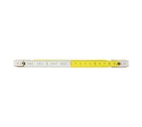 KS TOOLS Mètre pliant en bois, blanc/jaune, 2m 300.0063