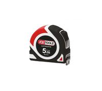 KS Tools - Mètre ruban ULTIMATE 302.0133 - bi-matière, ruban laqué blanc, arrêt auto - 5m x 25mm