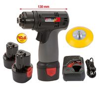 KS TOOLS Meuleuse sans fil 3.200 tr/min 10,8V avec 2 batteries et 1 chargeur - 515.3558