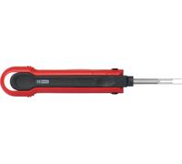 KS TOOLS Outil de déverrouillage pour fiche plate / ronde 150.0843 27g