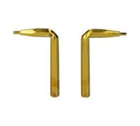 KS Tools Paire de pointes pour pinces à circlips à double articulation, 1,0 mm, coudées Quantité:1