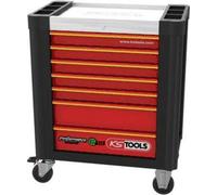 KS TOOLS PERFORMANCEplus e10 NOIR/ROUGE Servante d'atelier à 7 tiroirs ( 873.0007 )