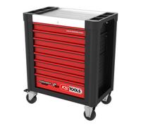 KS Tools PERFORMANCEplus P10 Chariot d'atelier NOIR/ROUGE avec 8 tiroirs KS Tools Quantité:1