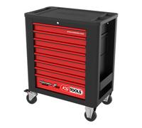 KS Tools PERFORMANCEplus P15 Chariot d'atelier NOIR/ROUGE avec 8 tiroirs KS Tools Quantité:1