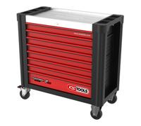 KS Tools PERFORMANCEplus P25 Chariot d'atelier NOIR/ROUGE avec 8 tiroirs KS Tools Quantité:1
