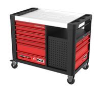 KS Tools PERFORMANCEplus P35 Chariot d'atelier NOIR/ROUGE avec 13 tiroirs KS Tools Quantité:1