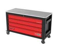 KS Tools PERFORMANCEplus P40 Chariot d'atelier NOIR/ROUGE avec 4 tiroirs KS Tools Quantité:1