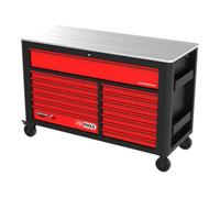 KS Tools PERFORMANCEplus P45 Chariot d'atelier NOIR/ROUGE avec 14 tiroirs KS Tools Quantité:1